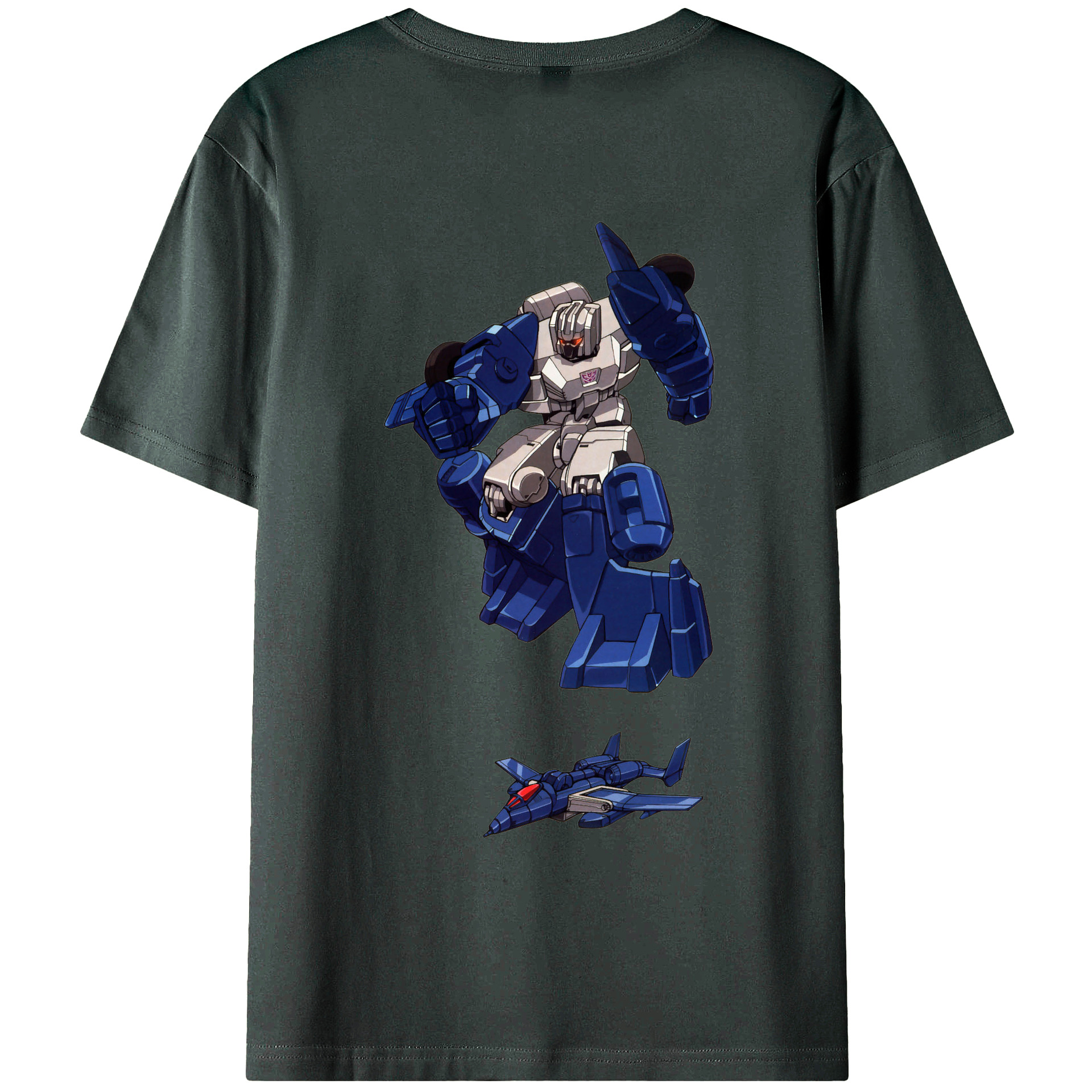 （画像用）  綿100％ メンズ半袖Tシャツ（バックプリント） 通気性